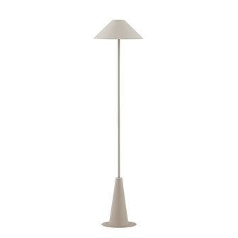 Beżowa lampa stojąca akumulatorowa Cannes IP54 Globen Lighting